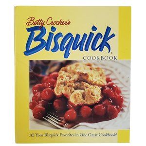 Betty Crocker BISQUICK Cookbook Spiral Color Illustrated First Edition 2000
